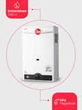 CALENTADOR DE AGUA INSTANTÁNEO A GAS NATURAL RHEEM 6 L/MIN      SKU: HDEI-MX06N/673325